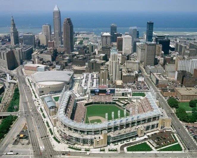 Cleveland Indians Progressive Field Jacobs 8×10 PHOTO PRINT