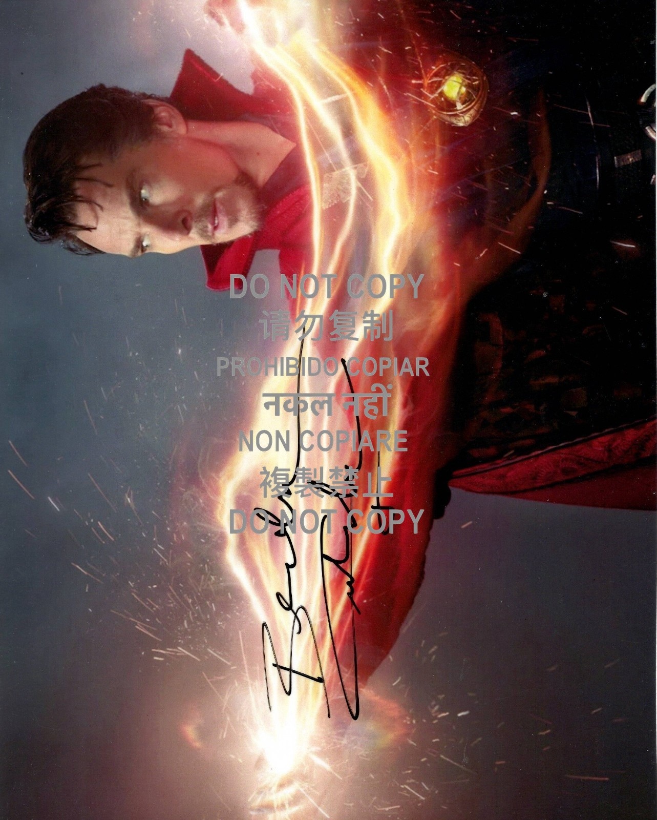 Benedict Cumberbatch Doctor Strange Marvel Signed Autographed Photo 8×10 RP