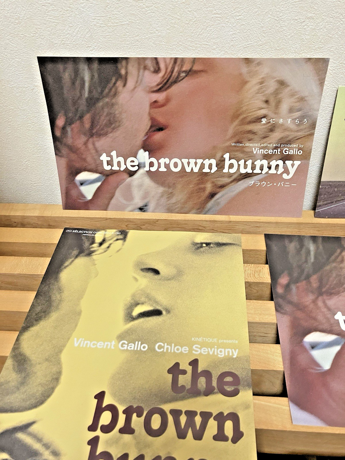 The Brown Bunny Vincent Gallo RARE mini poster Chirashi flyer Chloë Sevigny