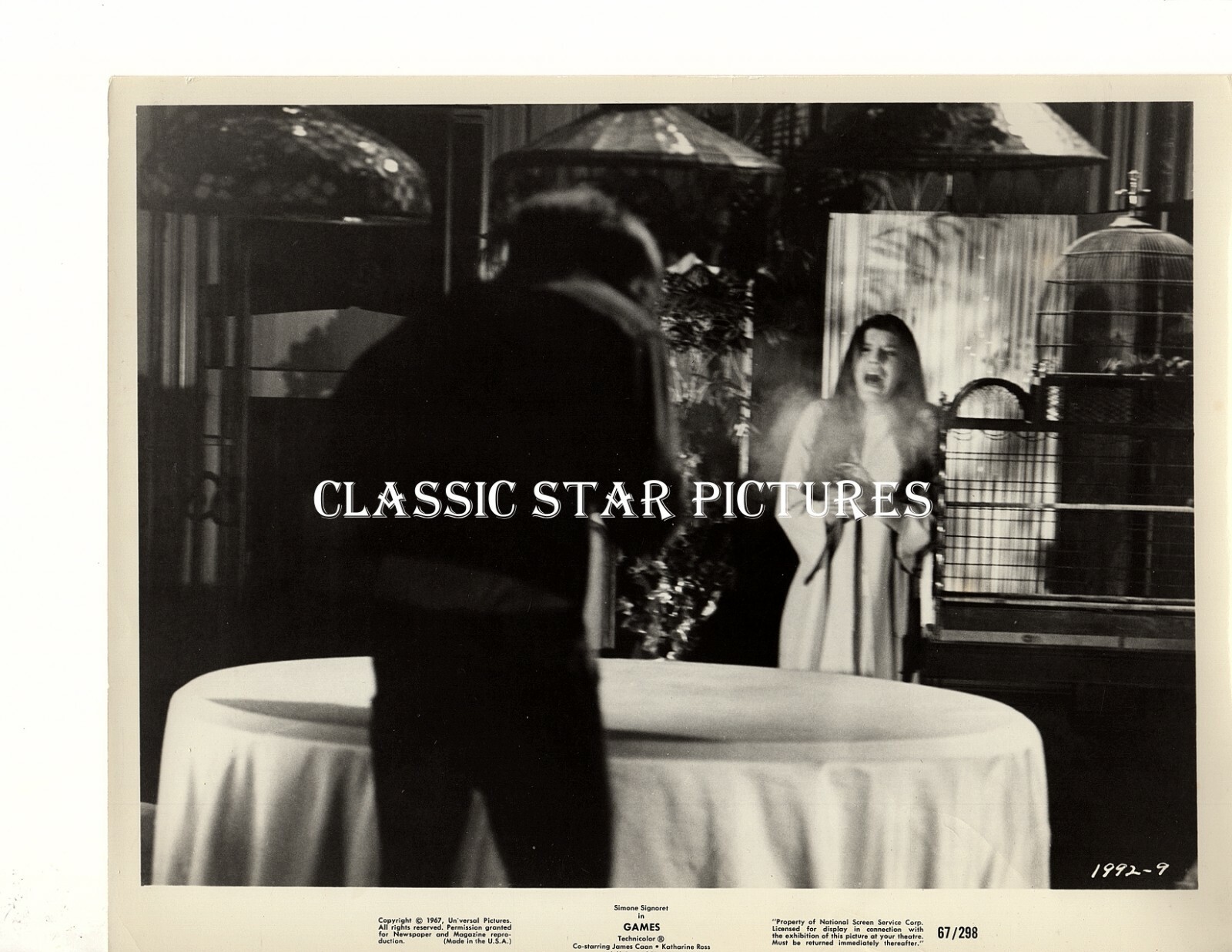 F760 Katharine Ross Games 1967 8 x 10 vintage photo