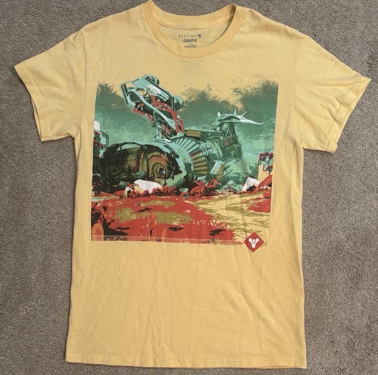 Destiny 2 Nessus Exodus Black Tee Size Small Lootcrate Exclusive