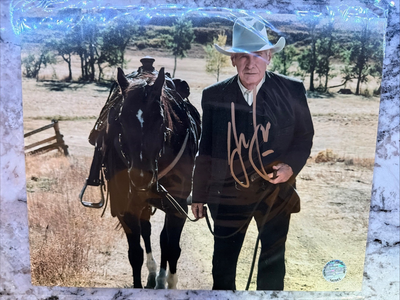 Harrison Ford Signed 8×10 Photo With COA Hologram