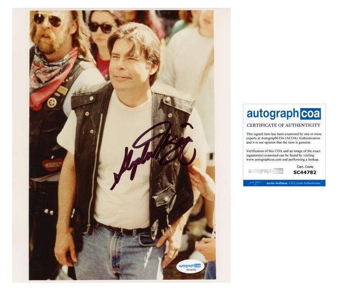 Stephen King “The Stand” AUTOGRAPH Signed ‘Teddy Weizak’ 8×10 Photo ACOA