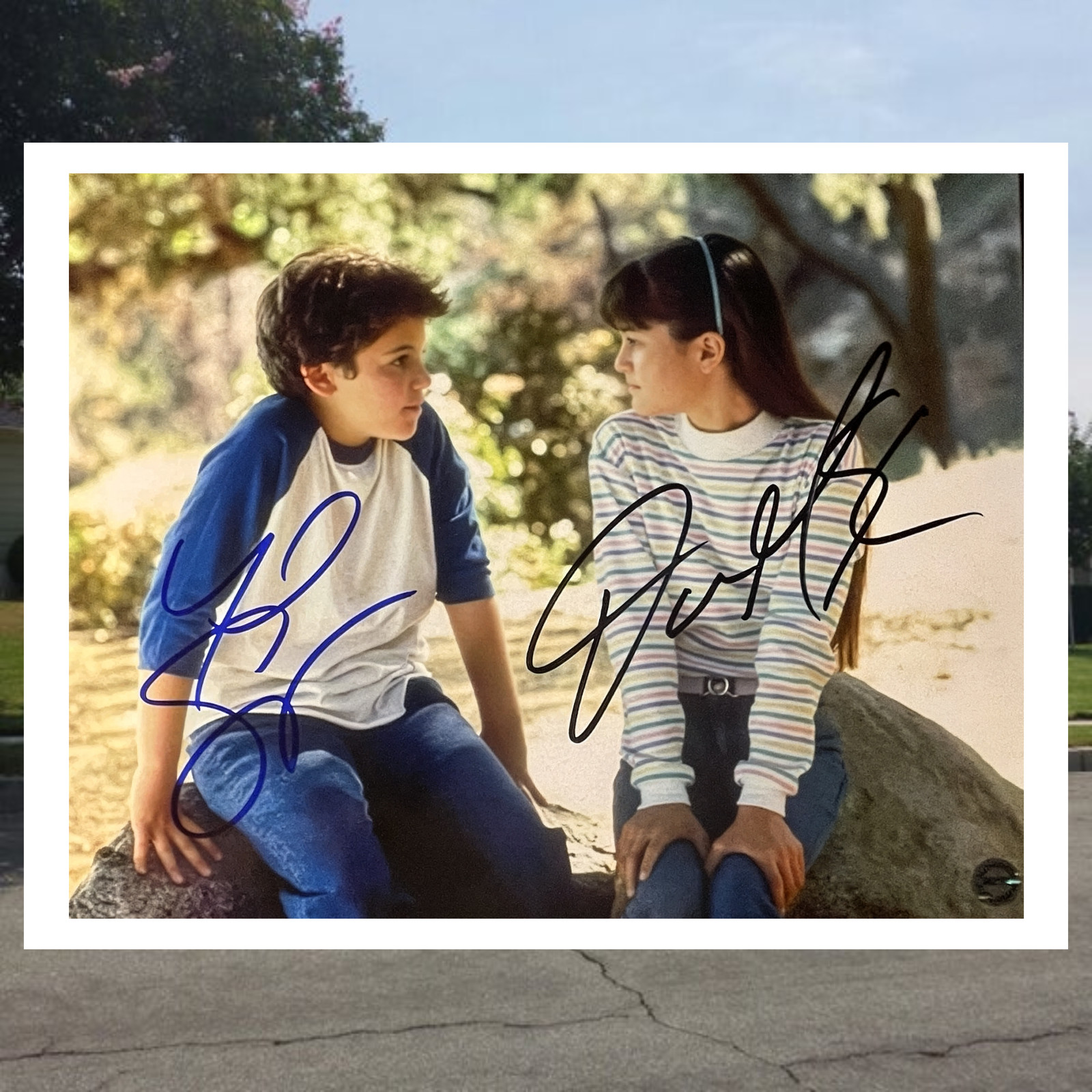 The Wonder Years Pilot Script Autograph Reprint & 8X10 Glossy Fred Savage