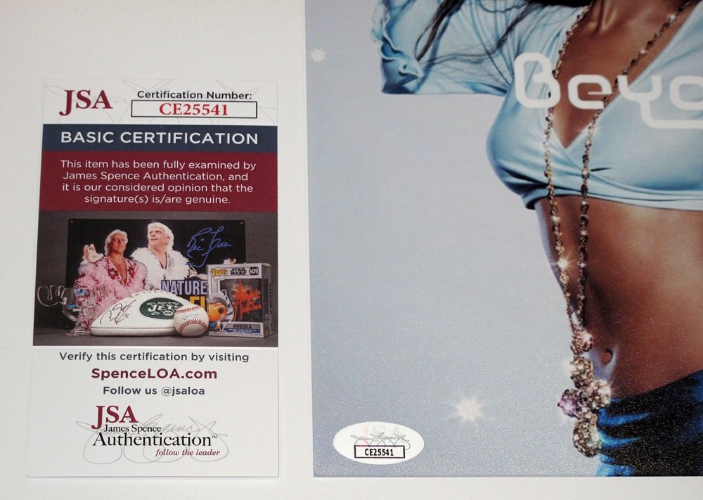 SCOTT STORCH signed BEYONCE & SEAN PAUL “BABY BOY” 10×10 PHOTO Ext Proof JSA COA