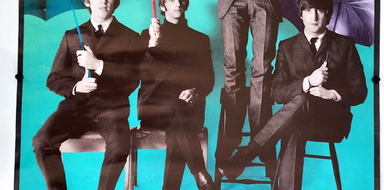 1987 Vintage Beatles ‘65 Litho Poster by Apple Corps ~ BTL052 ~ 24 in x 36 in