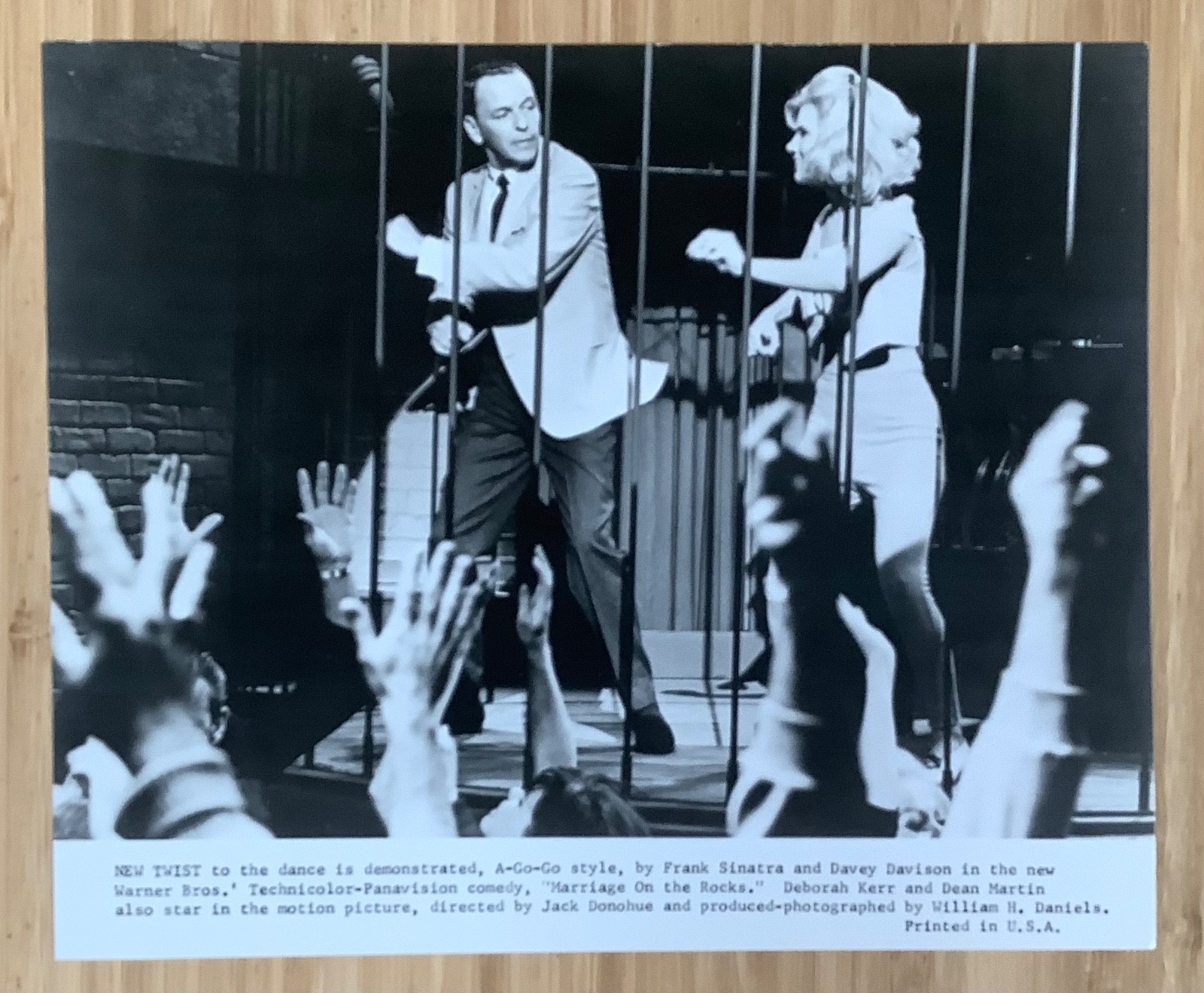 3 Marriage on Rocks (1965) original movie still lot Sinatra/Martin/Davison/Kerr