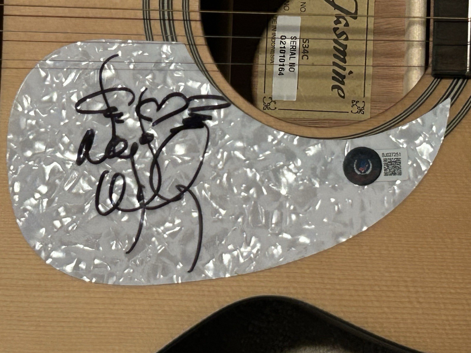 Nancy Wilson Signed Guitar Autographed Heart Beckett COA