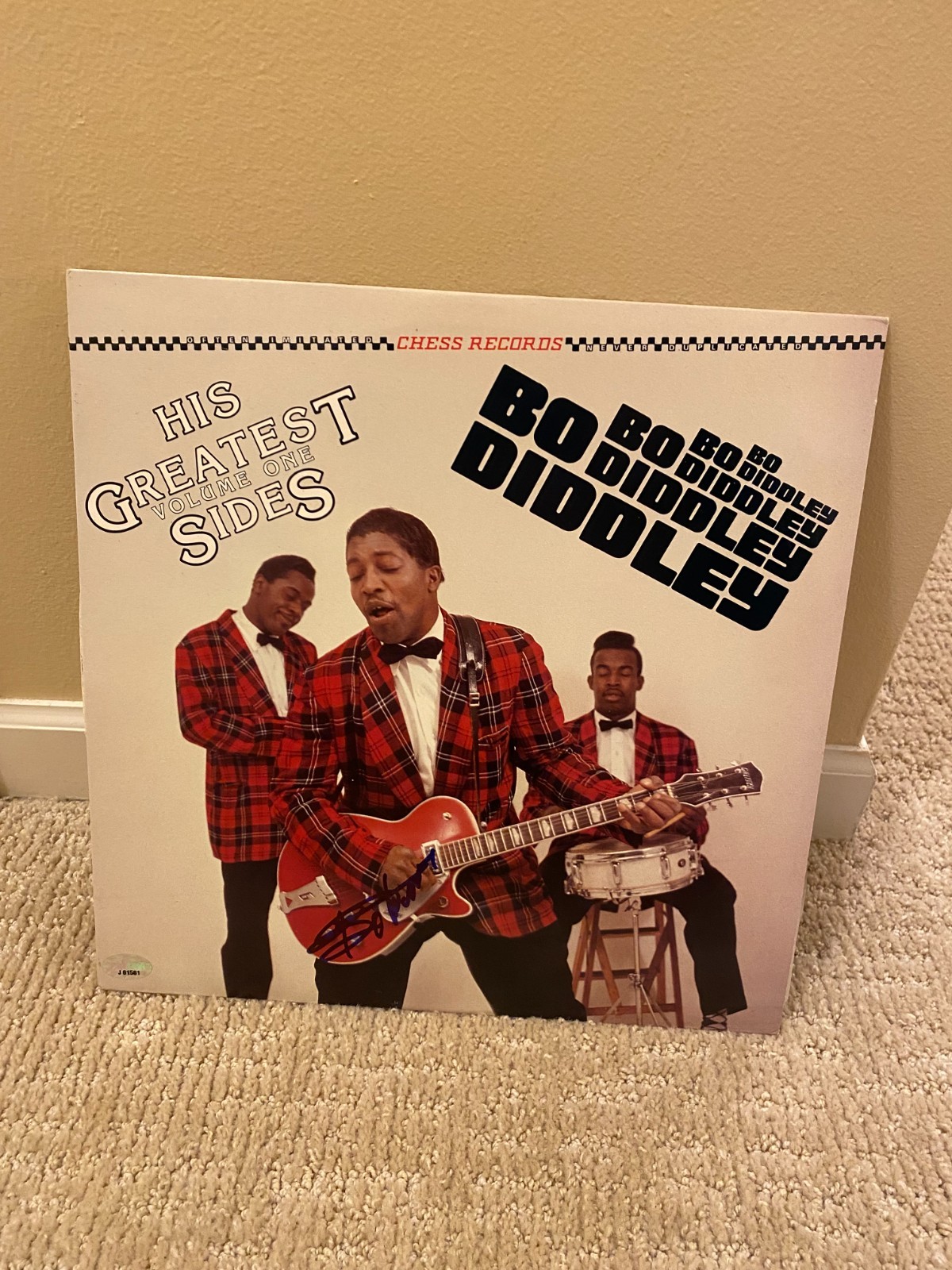 Bo Diddley Signed Autograph Auto Greatest Sides Vol 1 Vinyl Record PSA Certified