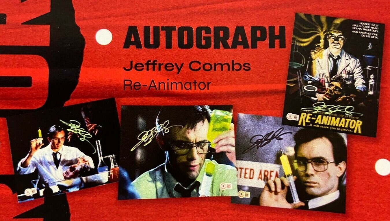 Jeffrey Combs Signed Autographed 8×10 Beckett Certified BD79442 Re-Animator