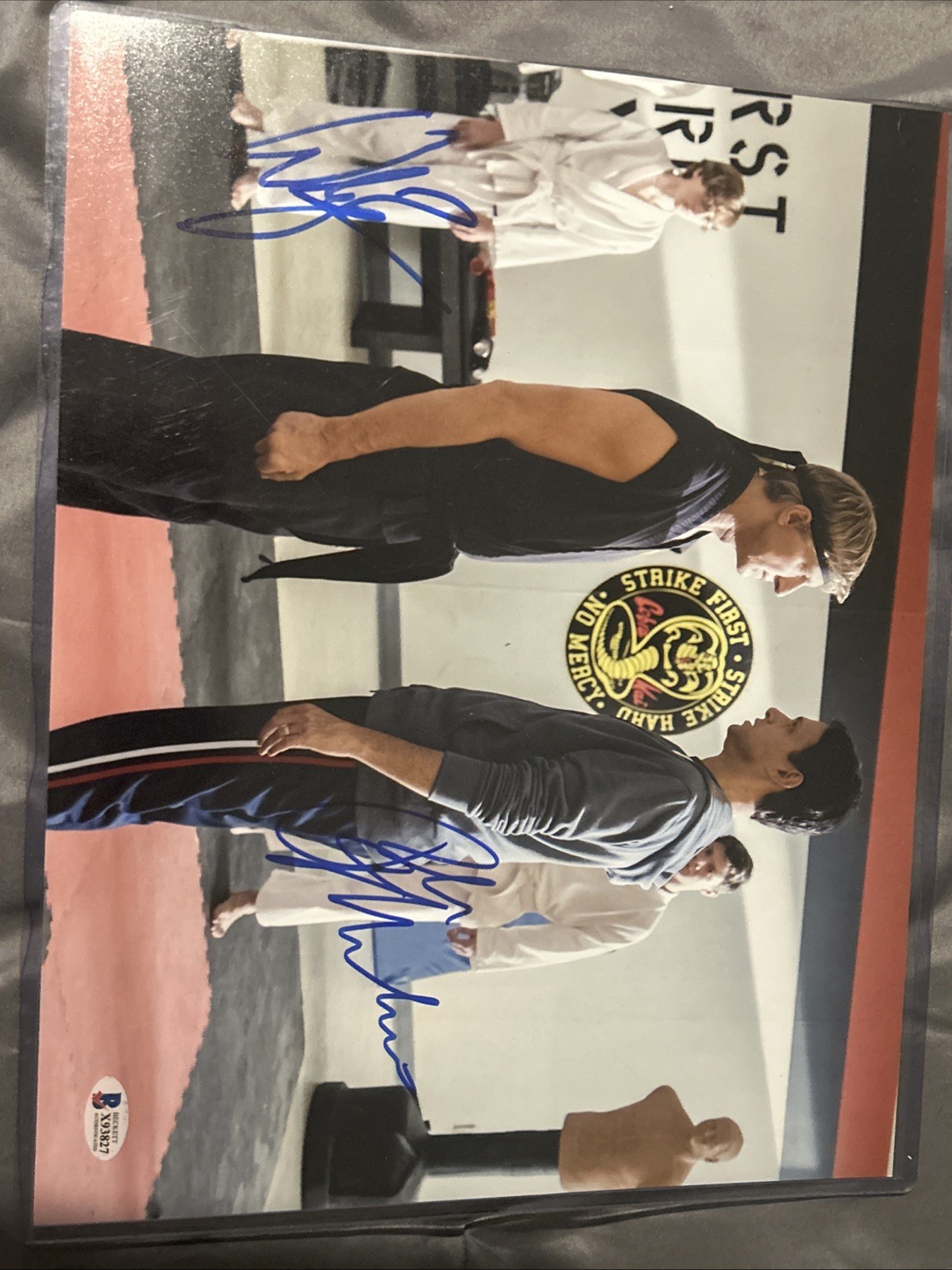 Ralph Macchio William Zabka Signed 11×14 Photo Cobra Kai – Please Read Descripti