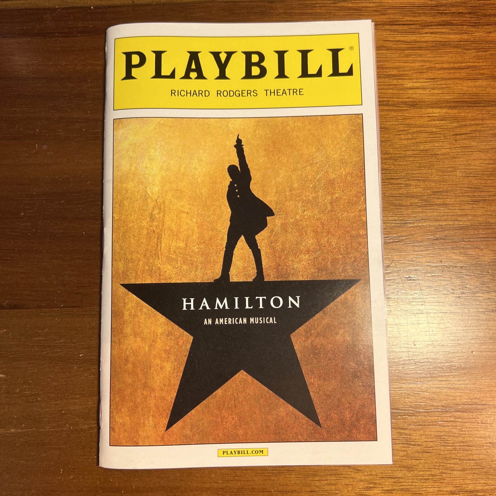 HAMILTON Musical MAY 2016 Broadway ORIGINAL NYC CAST Playbill 💥