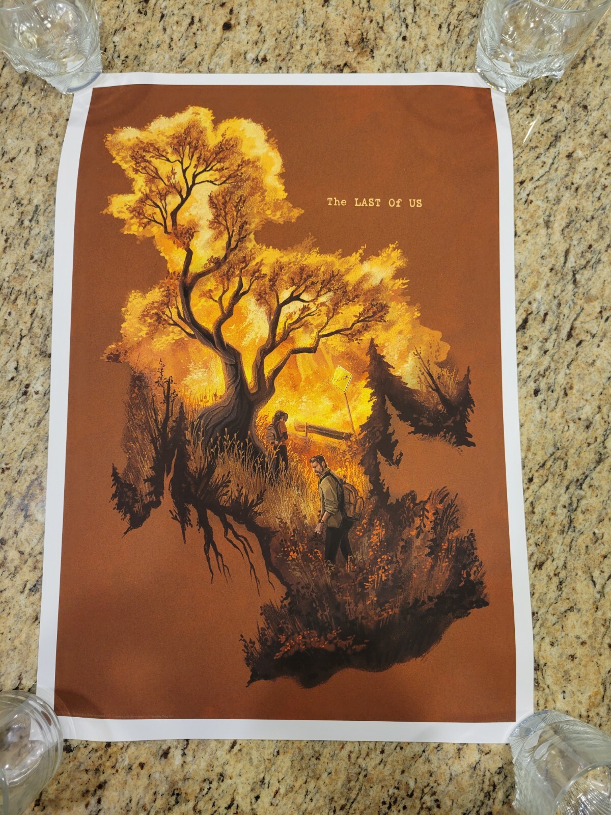 The Last of Us Together Alone Poster by Beverly Arce 13×19 x/250
