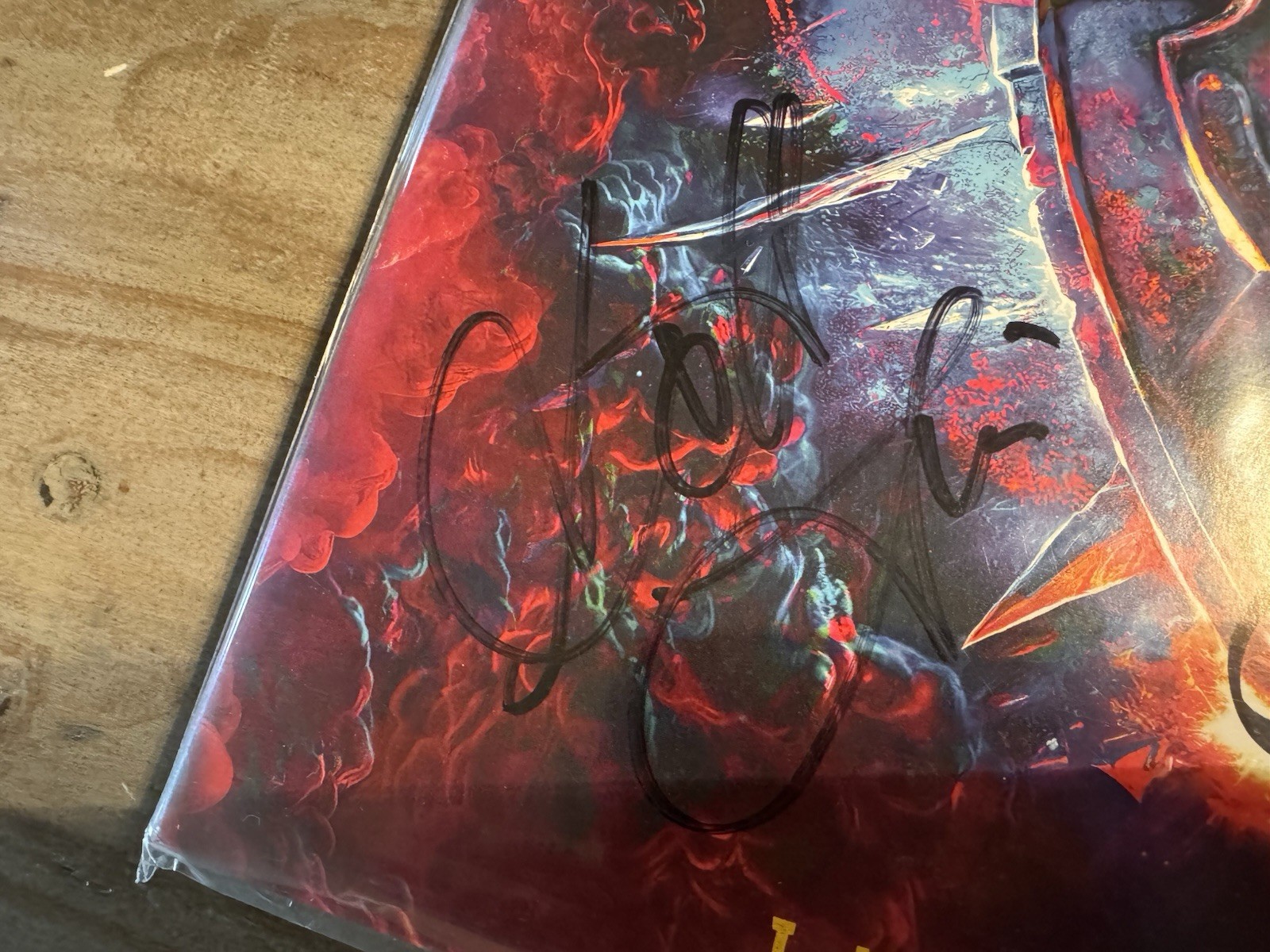 Judas Priest SIGNED Invincible Shield Autographed Vinyl LP