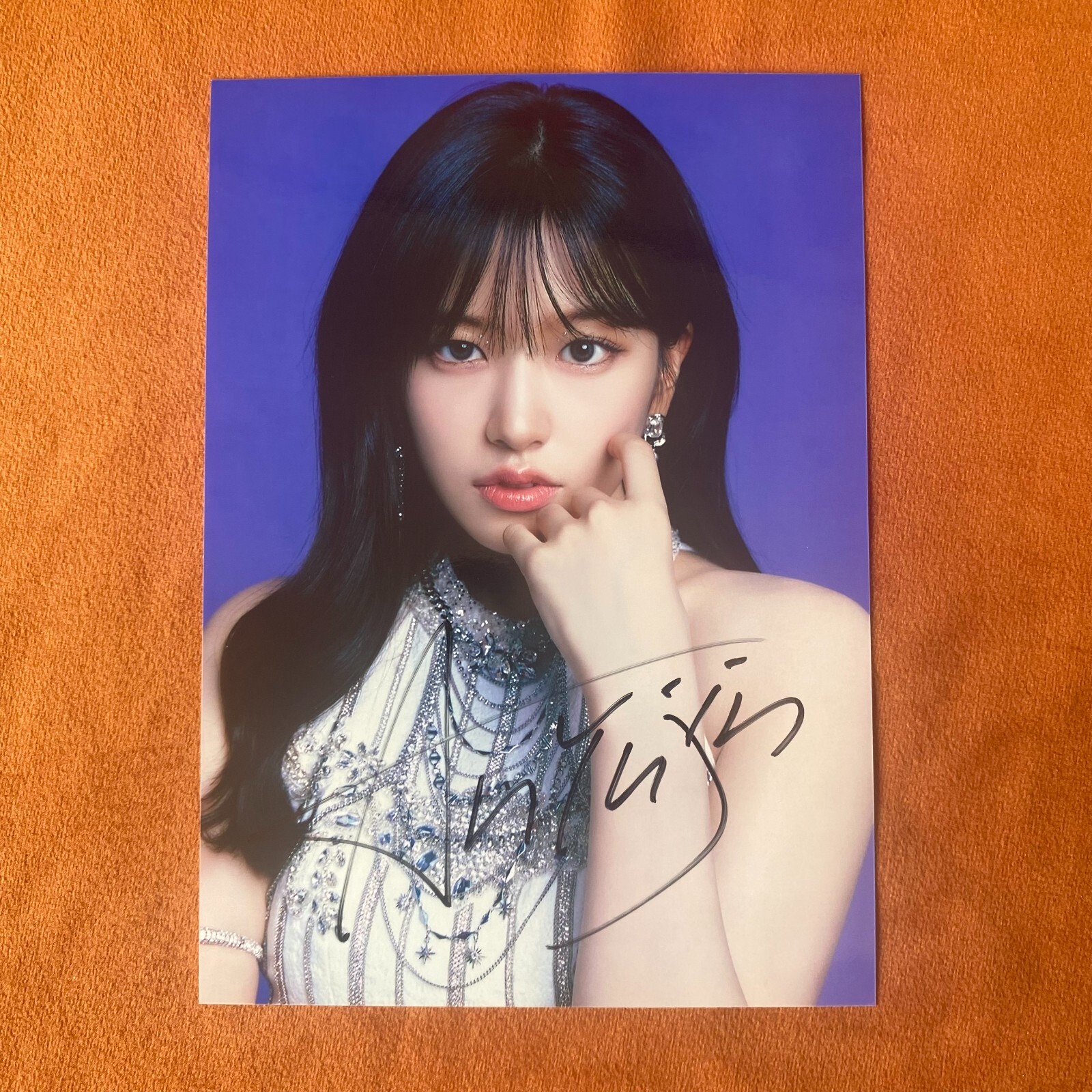 IVE An YuJin Autographed Signed Photo Autographs Collectibles 4*6 2024B #Nice