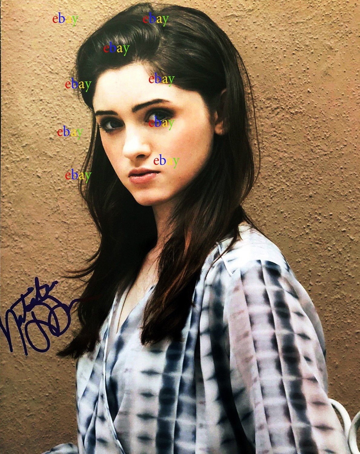 Natalia Dyer Autographed Signed 8×10 Photo Reprint