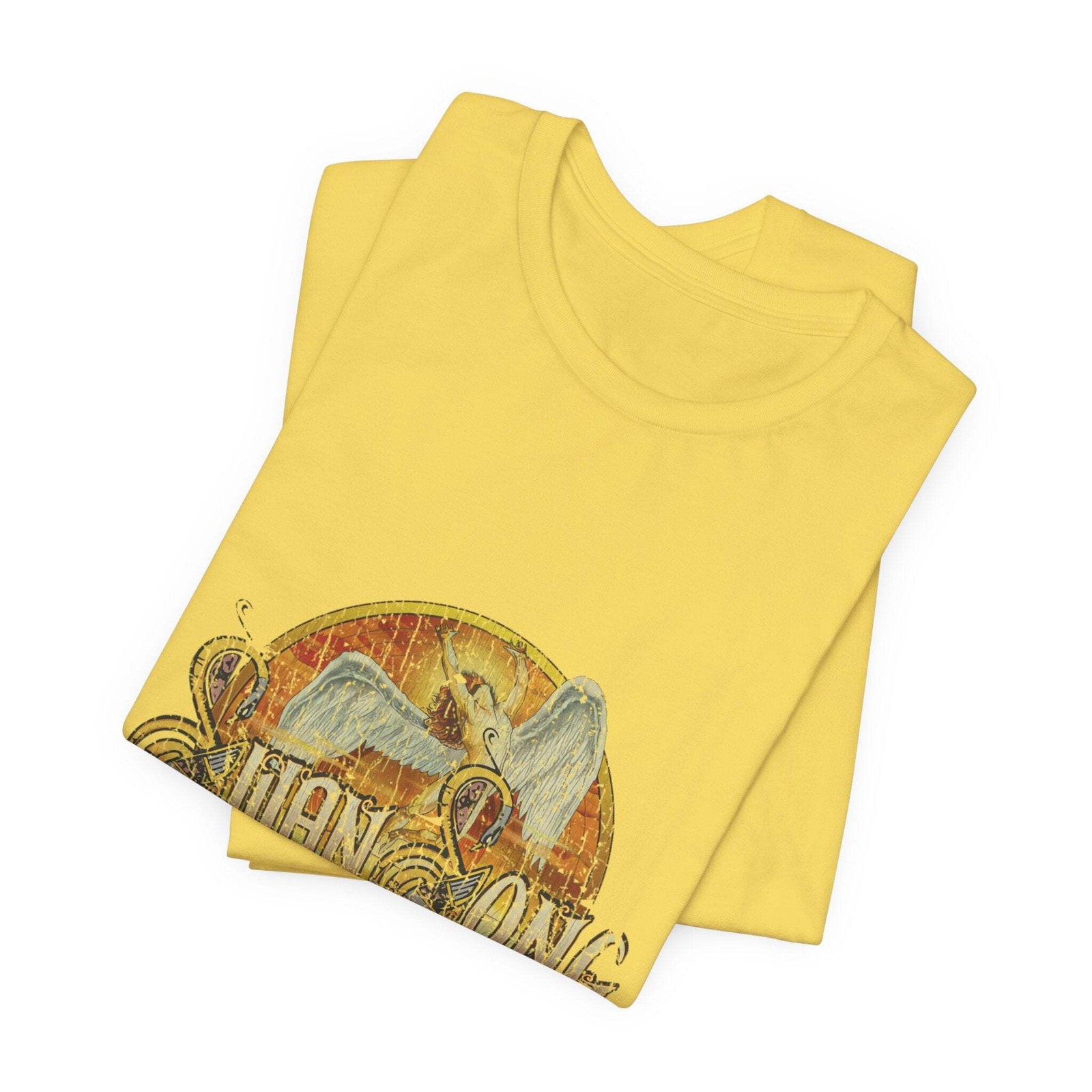 Vintage Swan Song Records Label Logo Unisex Jersey Short Sleeve T-Shirt