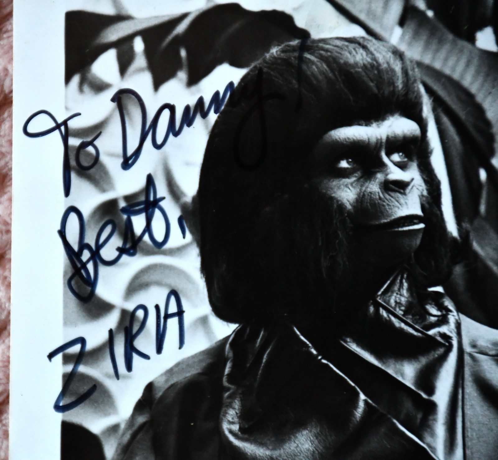 Zira “Planet of The Apes” Hand Signed Photo 5″X8″