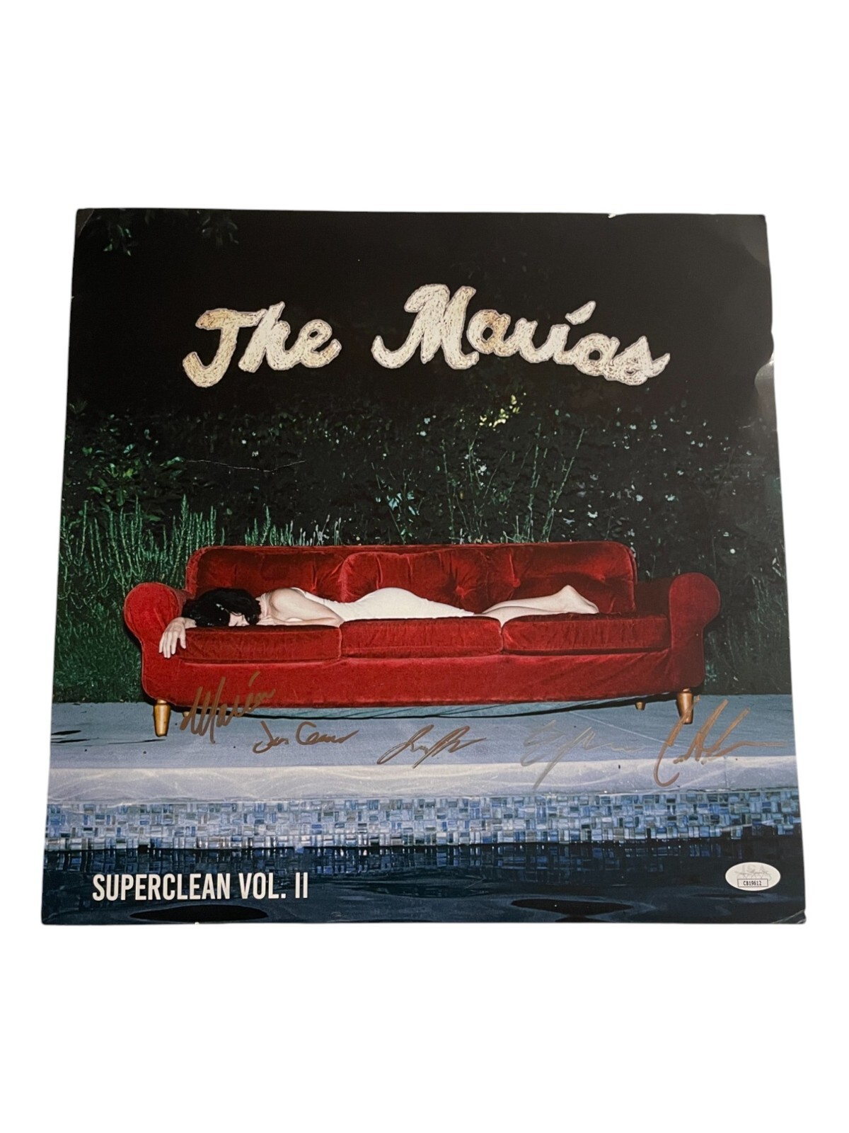 The Marias Full Band Signed 14×14 Superclean Vol. 2 & 1 Poster Autograph JSA COA
