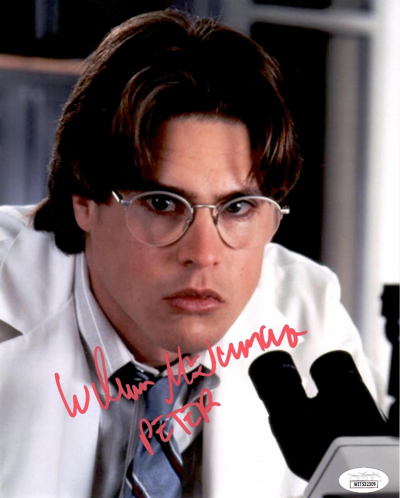William McNamara autographed signed inscribed 8×10 photo JSA COA Copycat Peter