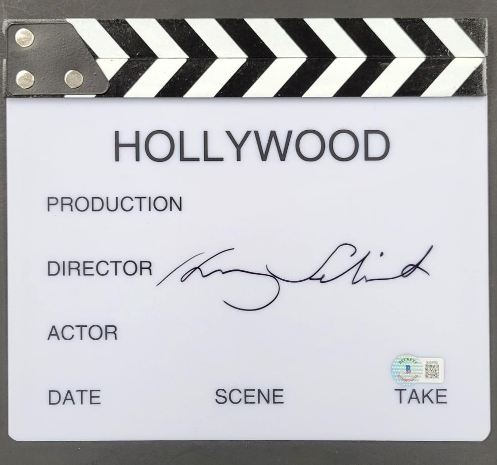 Henry Selick signed Clap Board Clapper Nightmare autograph ~ BAS Beckett (B)