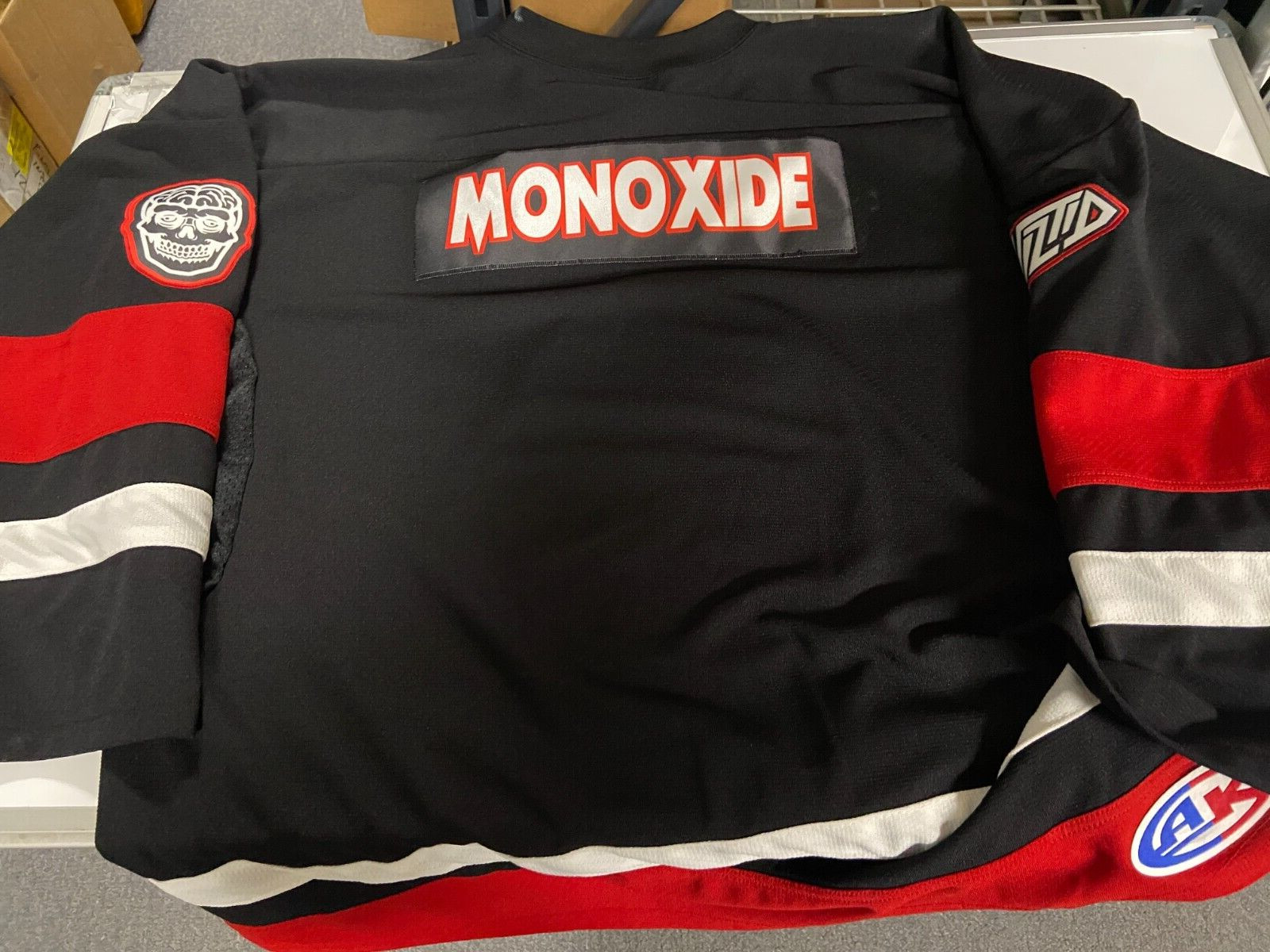 TWIZTID MONOXIDE WORN AT ASTRONOMICON 7 EMBROIDERED JERSEY XL SCREAM