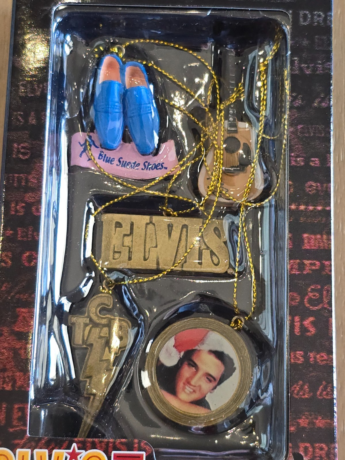Elvis Presley Mini Ornaments Walmart Trevco 2007 New in Box Sealed Unopened NIB