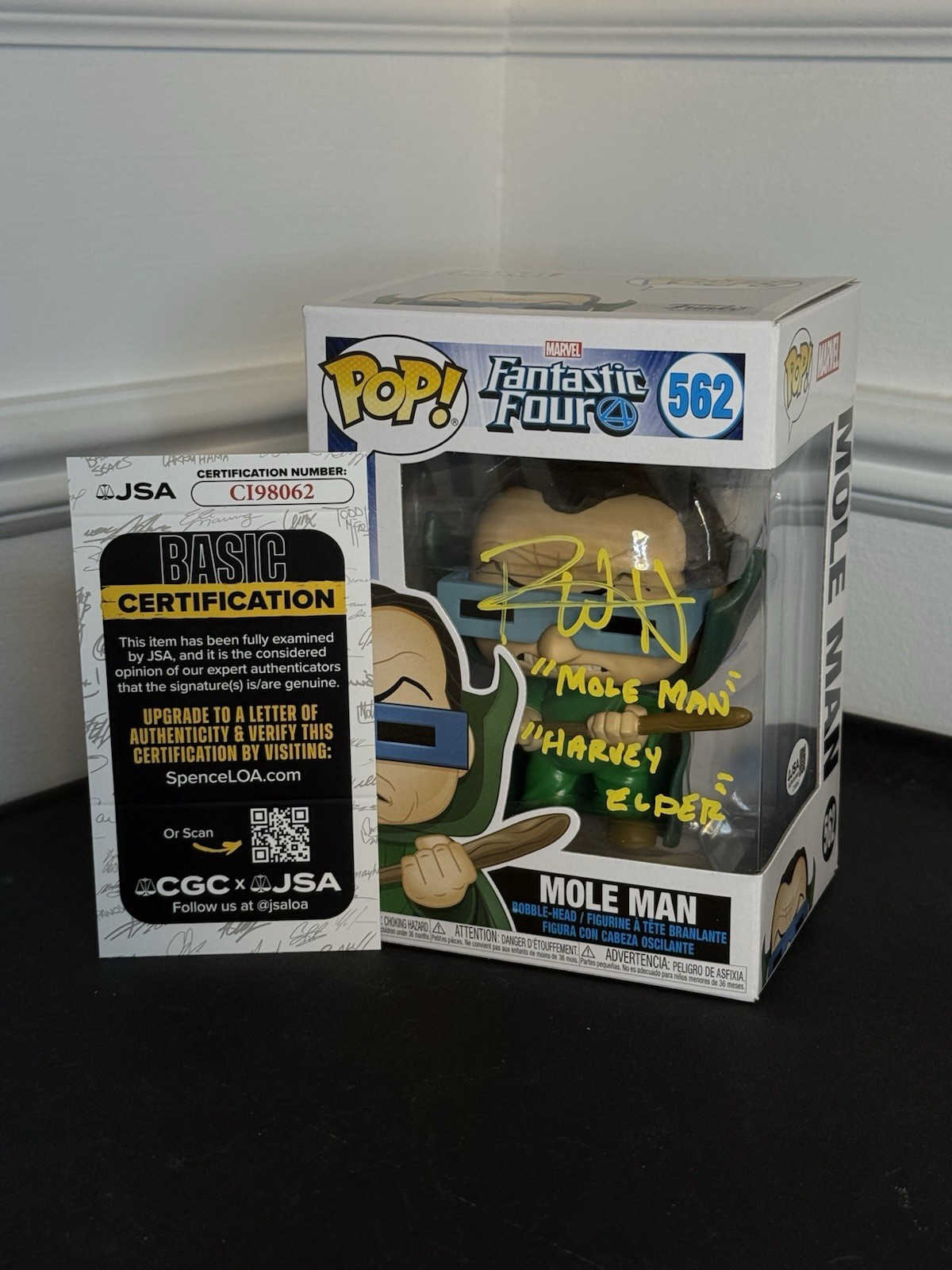 Paul Walter Hauser Signed Mole Man Funko JSA COA – Fantastic Four: First Steps