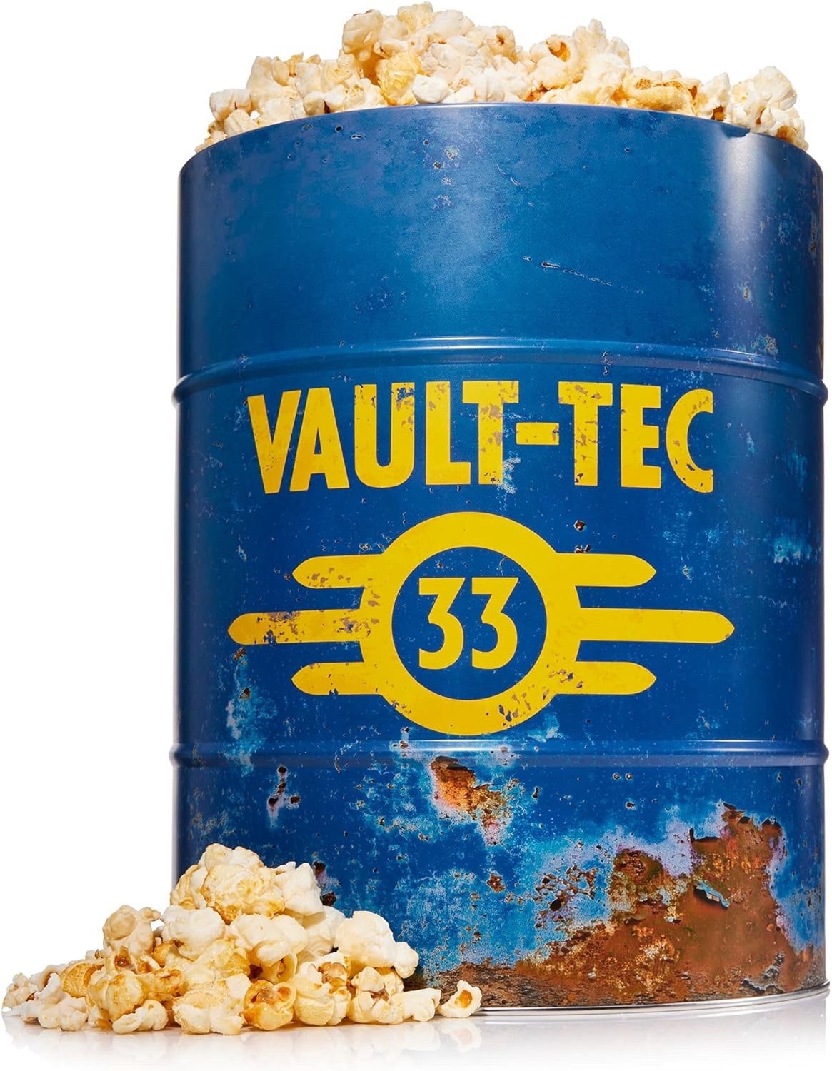 Numskull Exclusive Fallout TV Popcorn Bucket Official Vault-Themed Collectible