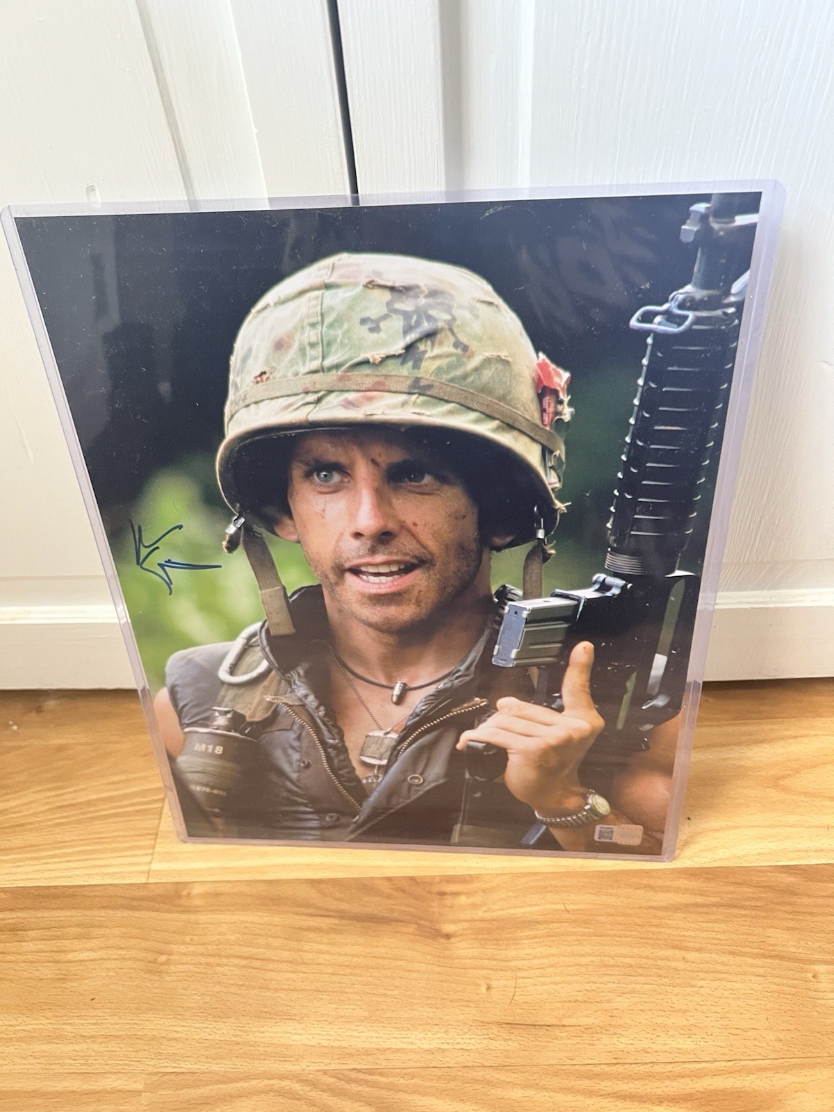 Ben Stiller Signed Autographed 11×14 Tropic Thunder OC Celebrity Marketing COA