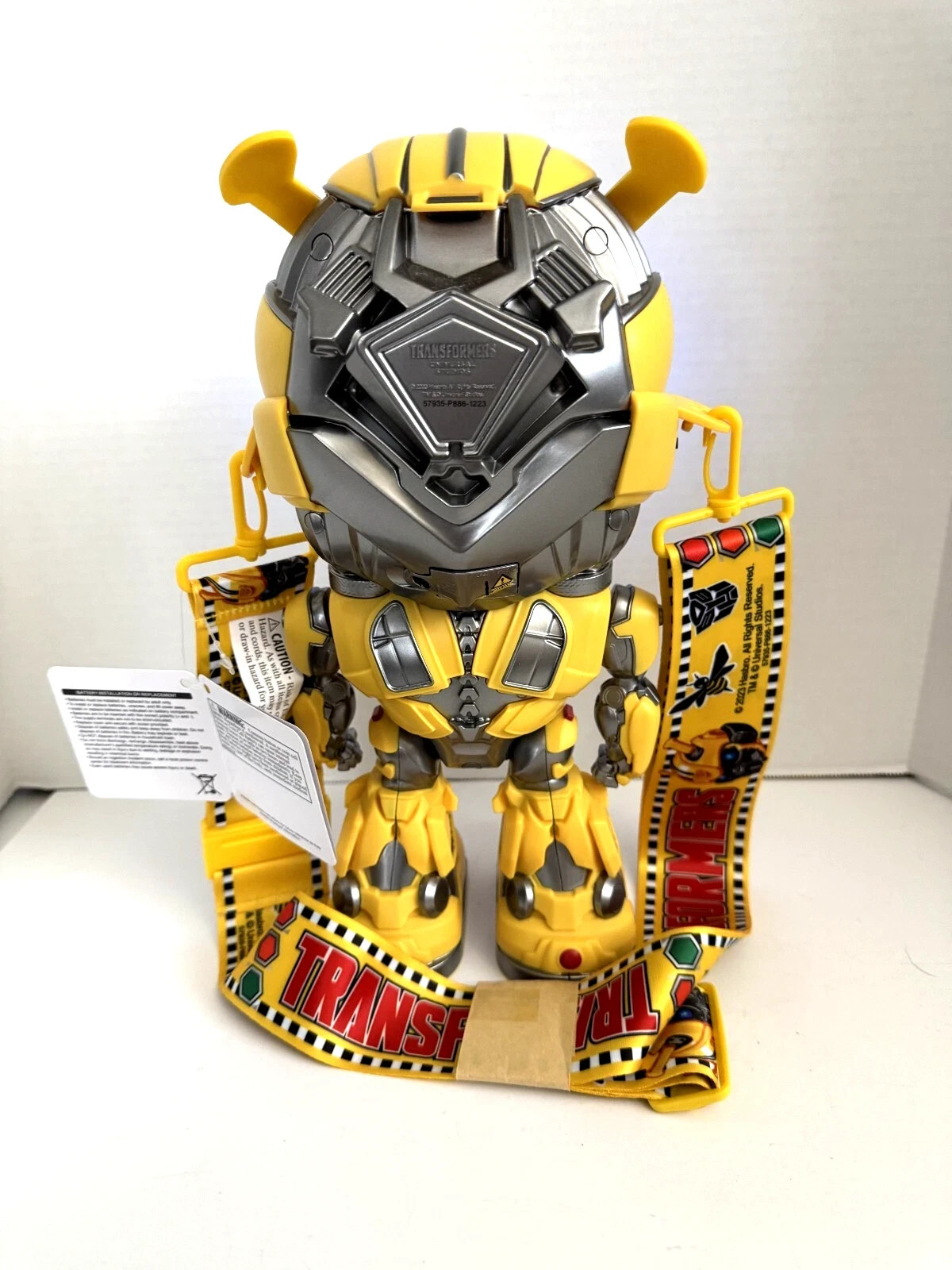Transformers Bumblebee Light Up Popcorn Bucket Figure Universal Studios