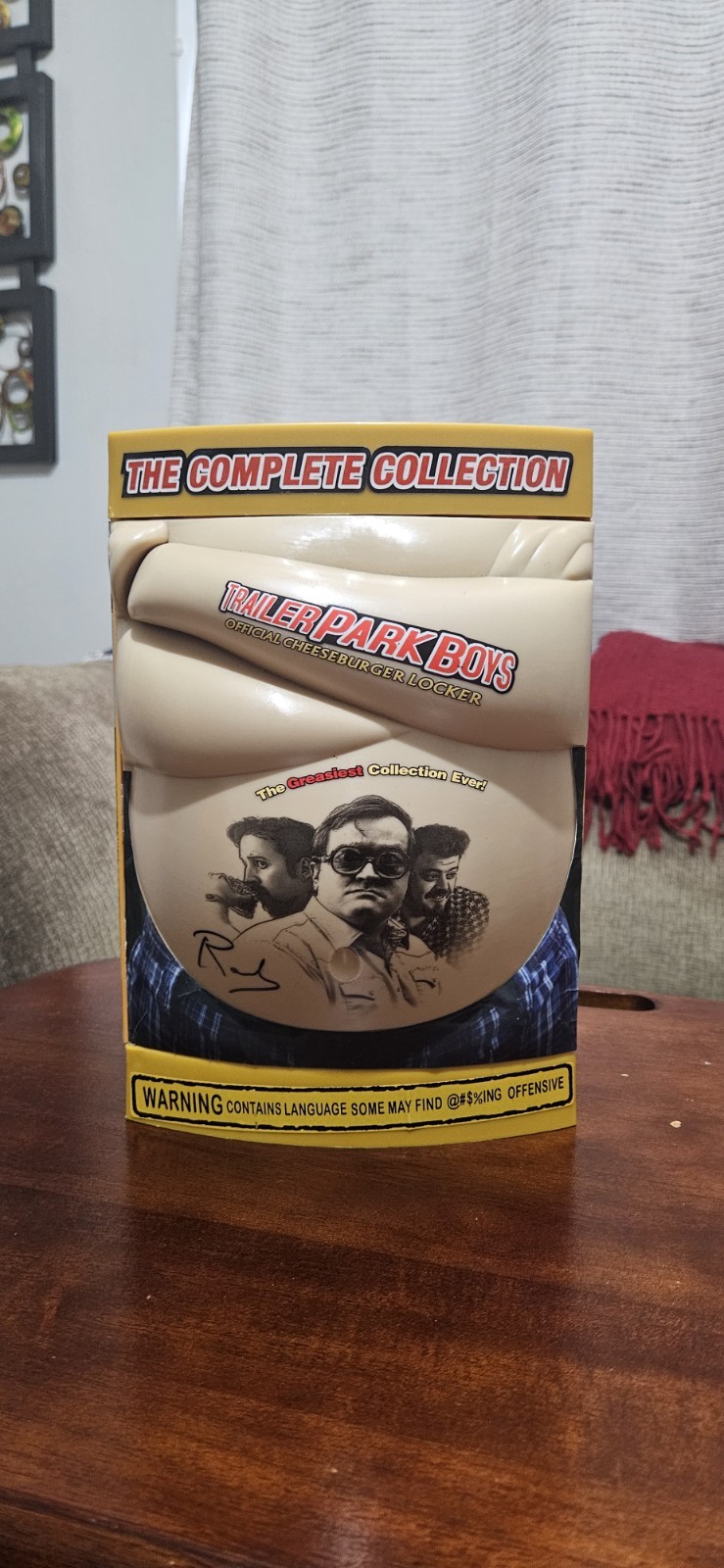 Trailer Park Boys Signed Cheeseburger Locker (Signed By Pat Roach)