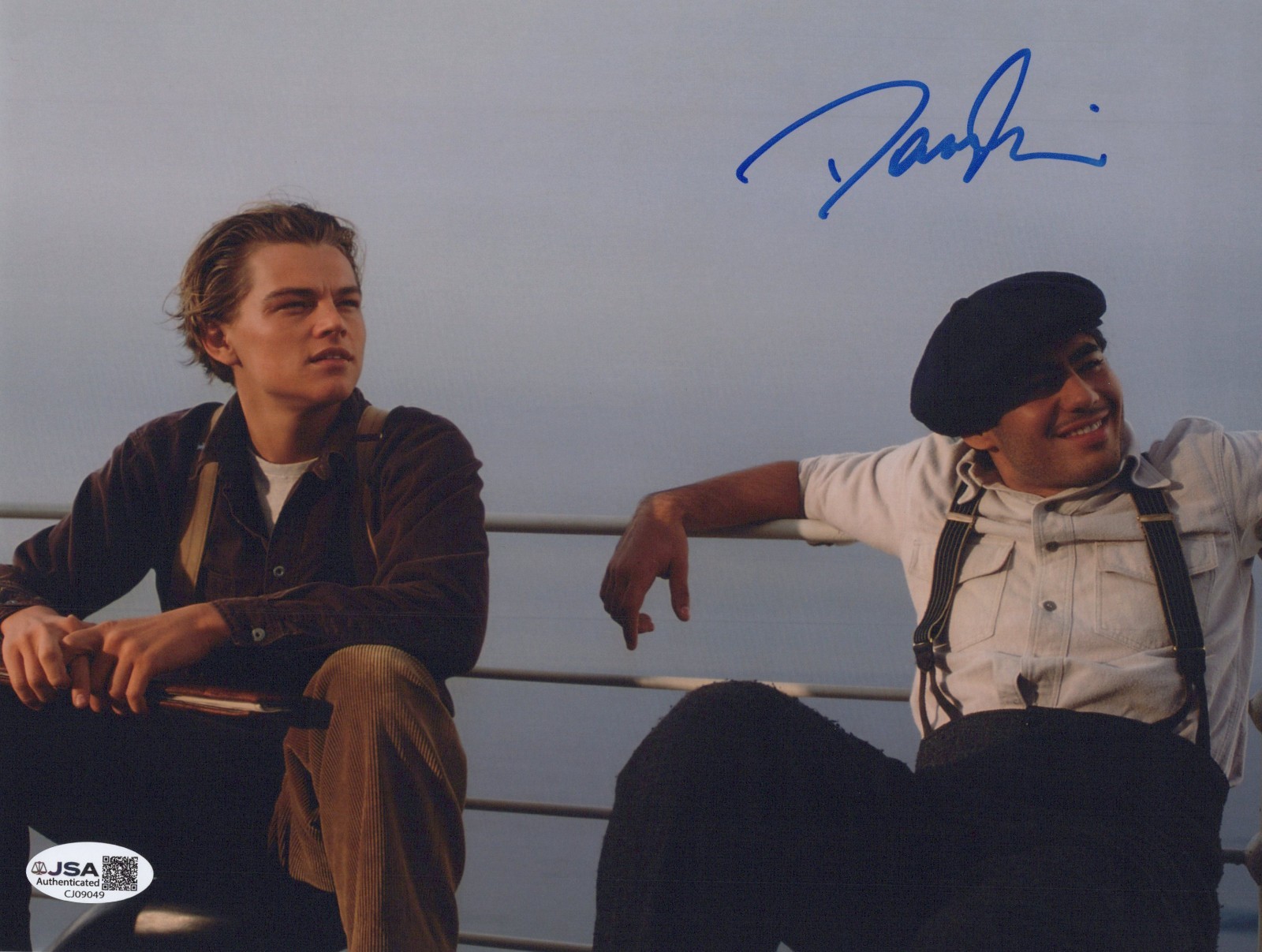 DANNY NUCCI Signed TITANIC 8×10 Photo FABRIZIO DE ROSSI Autograph JSA COA CERT