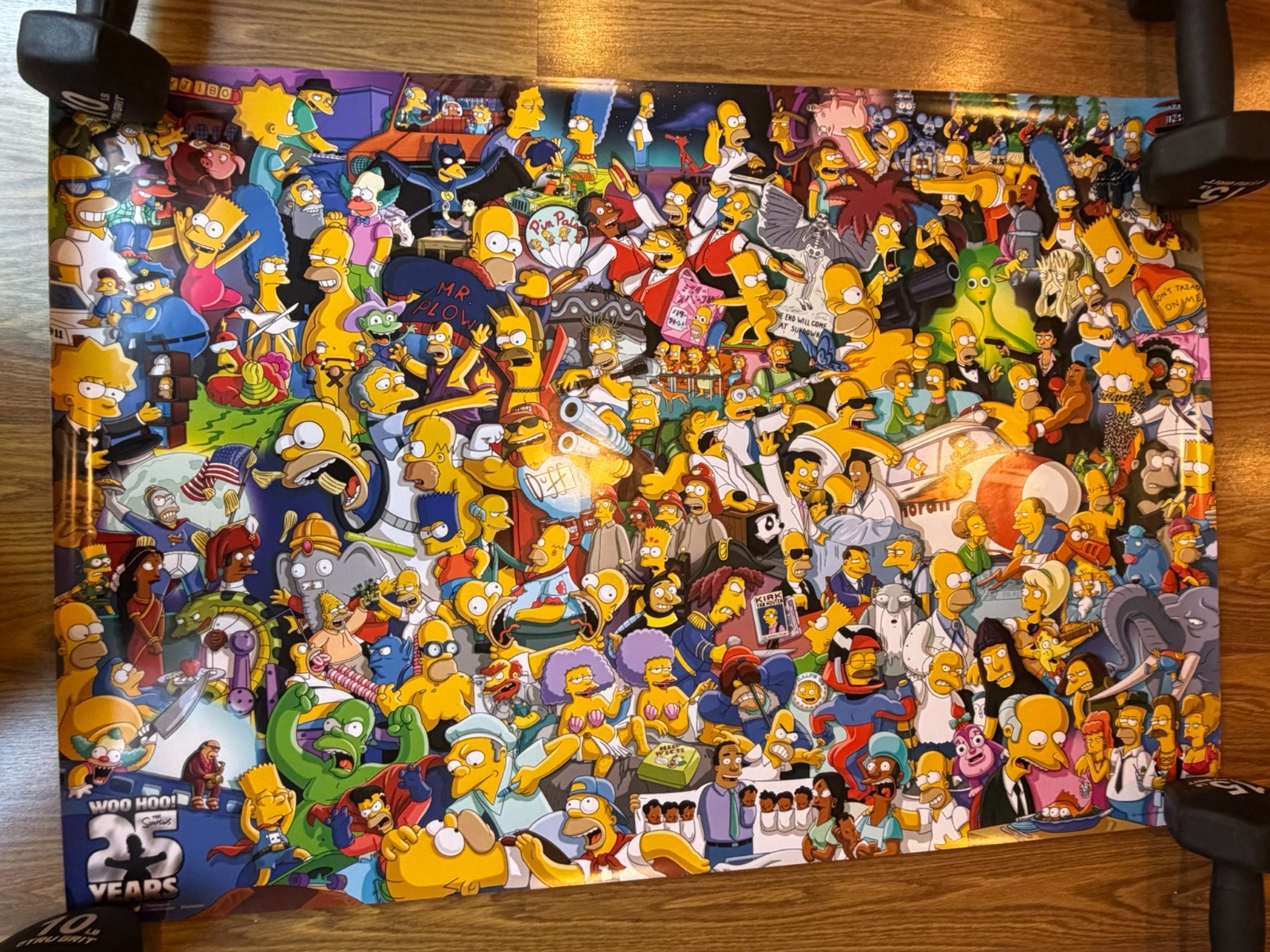 **3** AUTHENTIC FOX POSTERS – SIMPSONS – FAMILY GUY – 40″x27″