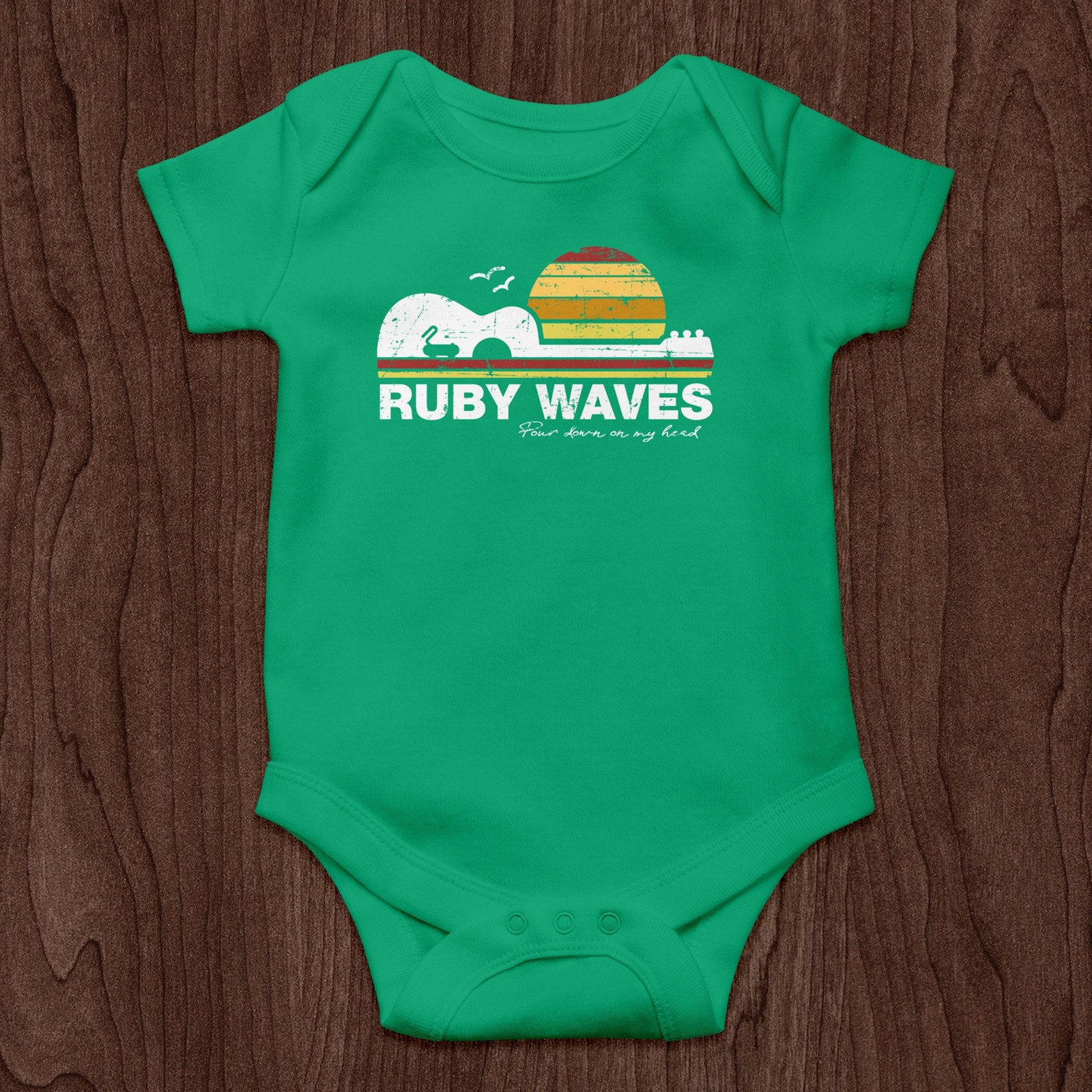 Phish – Ruby Waves Romper Baby Body Suit Retro Vintage T-Shirt Baby
