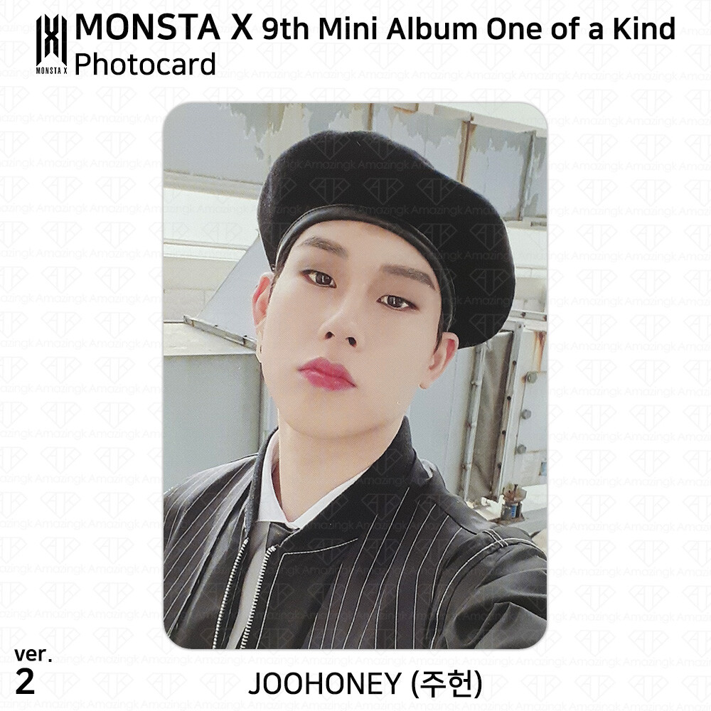 MONSTA X 9th Mini Album One Of A Kind Official Photocard Photo Card KPOP K-POP