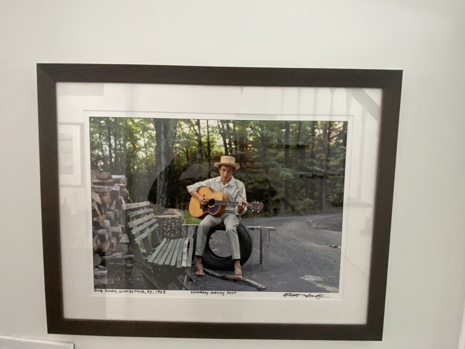 Bob Dylan 18×24 Archival Print of 1968 Saturday Evening Post Cover Elliott Landy
