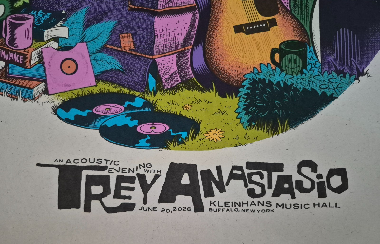 Trey Anastasio Phish Poster 2026 Buffalo Kleinhans Syracuse NY Empower not Foil