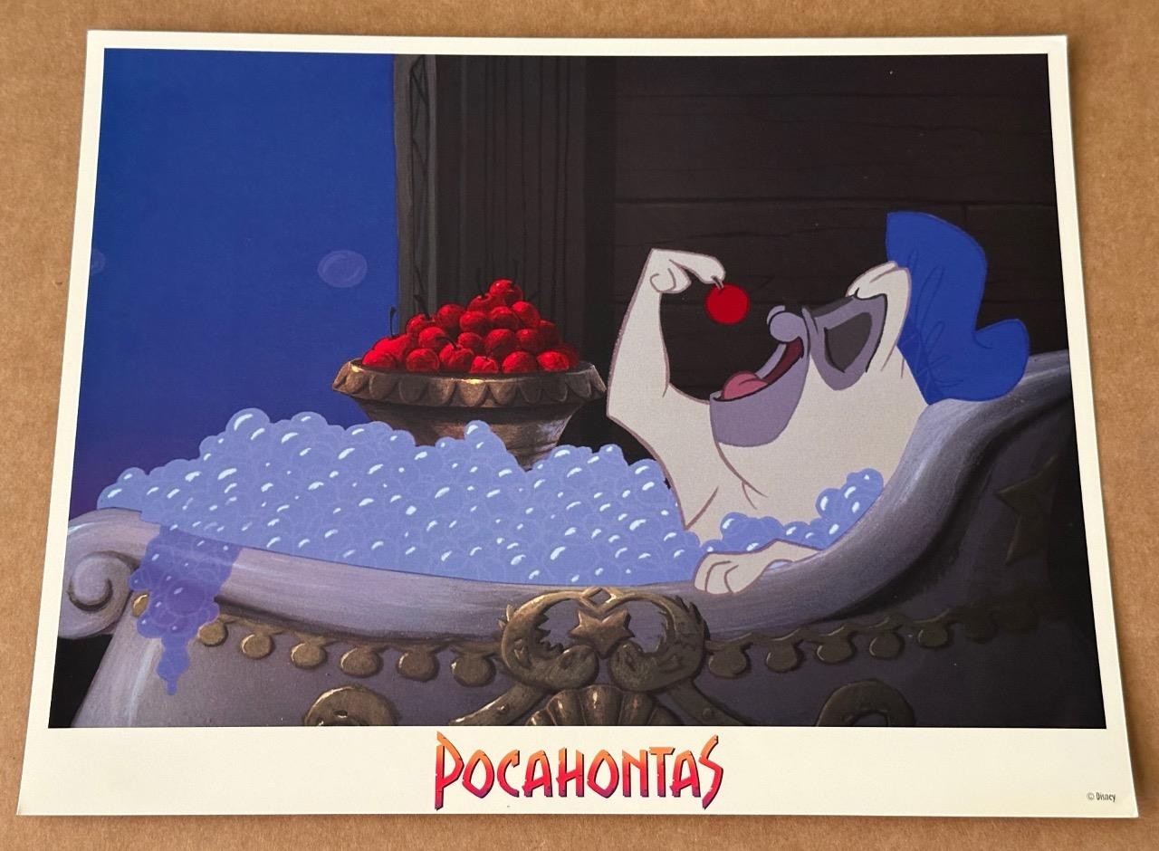 POCAHONTAS 1995 Walt Disney 11×14 Org Lobby Card 4763