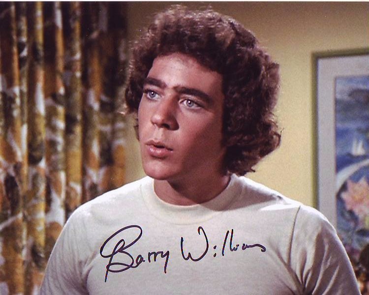 BARRY WILLIAMS Signed Autographed 8×10 THE BRADY BUNCH GREG Photo
