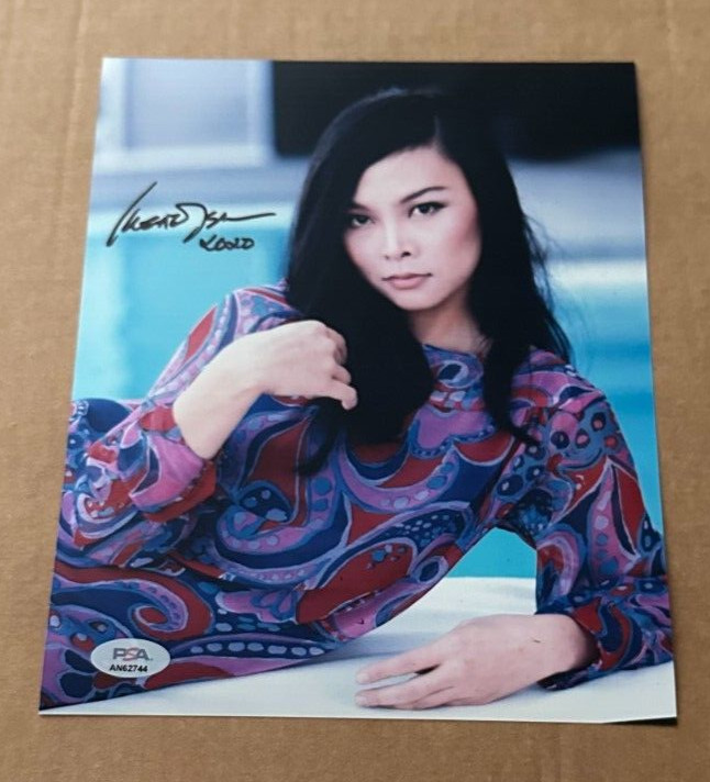 IRENE TSU SIGNED SEXY 8X10 PHOTO PSA/DNA COA AUTHENTIC #3