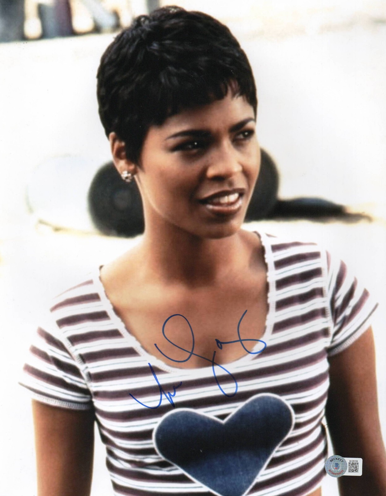 NIA LONG SIGNED 11X14 PHOTO FRIDAY AUTHENTIC AUTOGRAPH BECKETT
