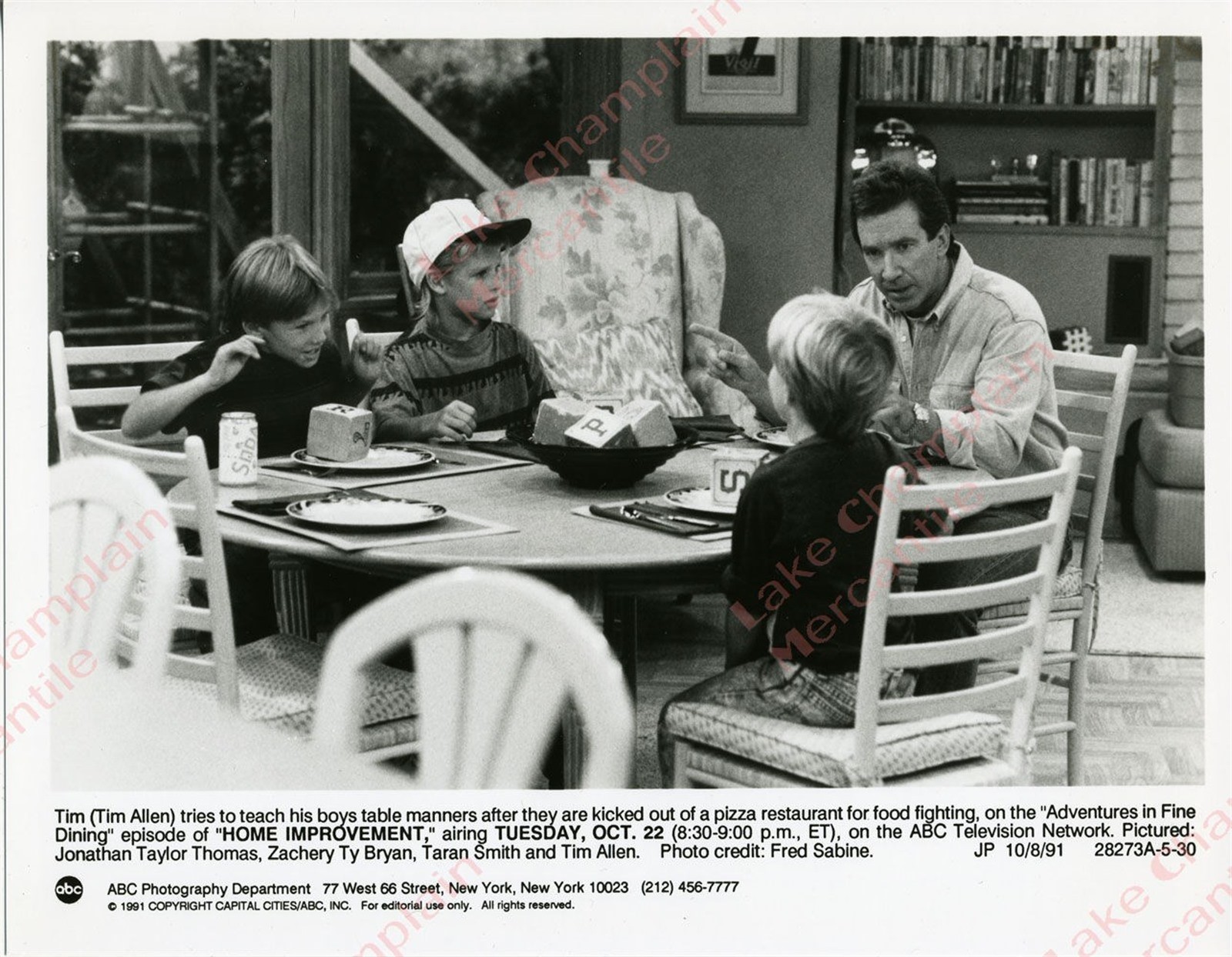 HOME IMPROVEMENT Press Photo #41 Jonathan Taylor Thomas