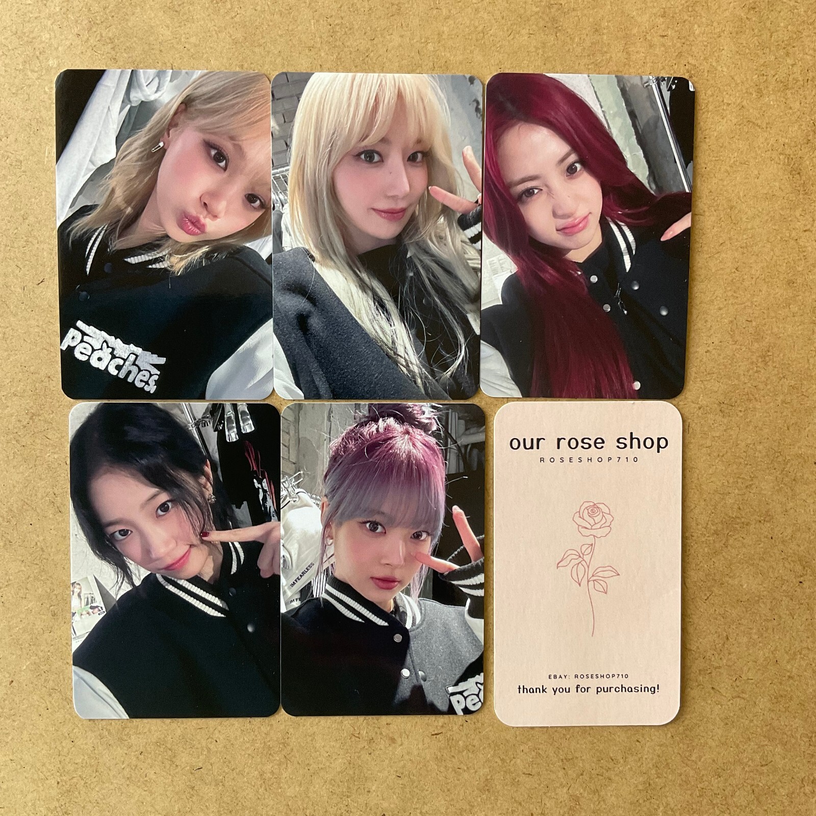 LE SSERAFIM Easy Official Beatroad Fansign Event Lucky Draw LD Photocard
