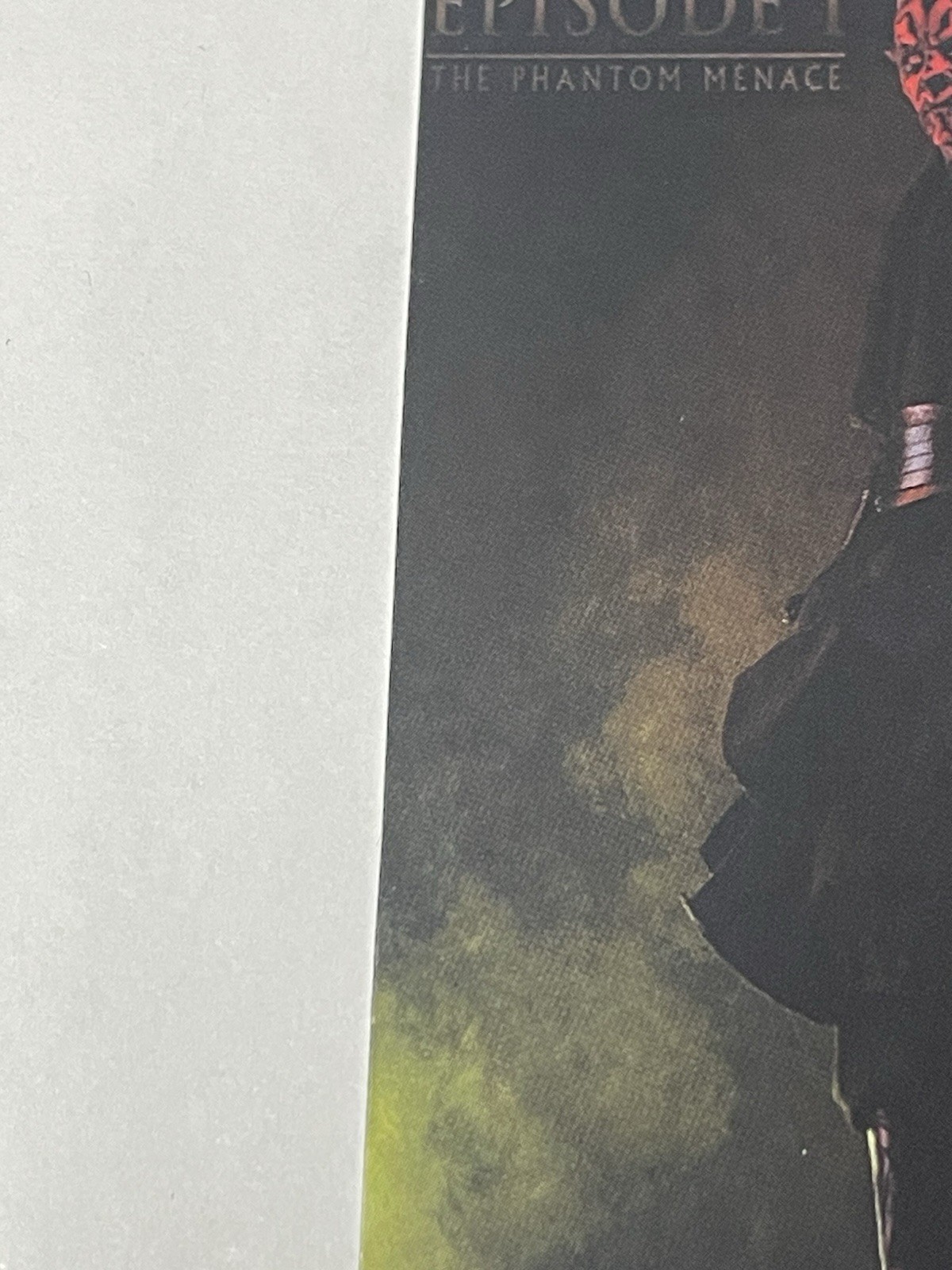 Darth Maul Star Wars Episode 1 Mini Poster Approx 4.5” X 2.5 “