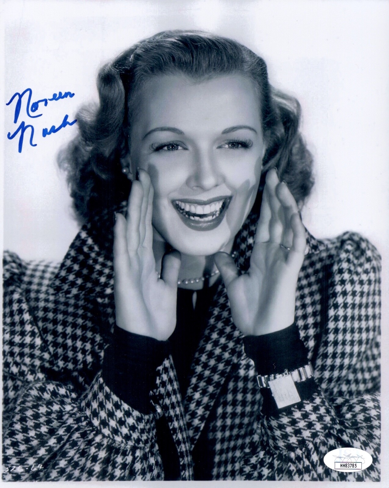 NOREEN NASH Signed GIANT 8×10 Photo In Person Autograph GOLDEN AGE JSA COA Cert