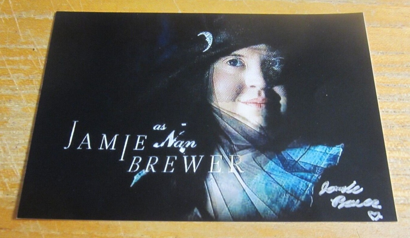 Jamie Brewer Actress Autographed 4X6 Photo “American Horror Story: Coven” Nan