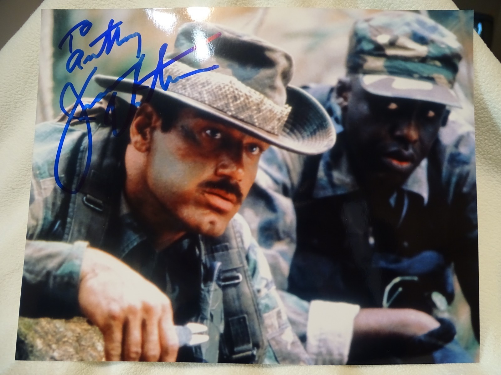 Jesse Ventura autograph photo 8X10 Predator