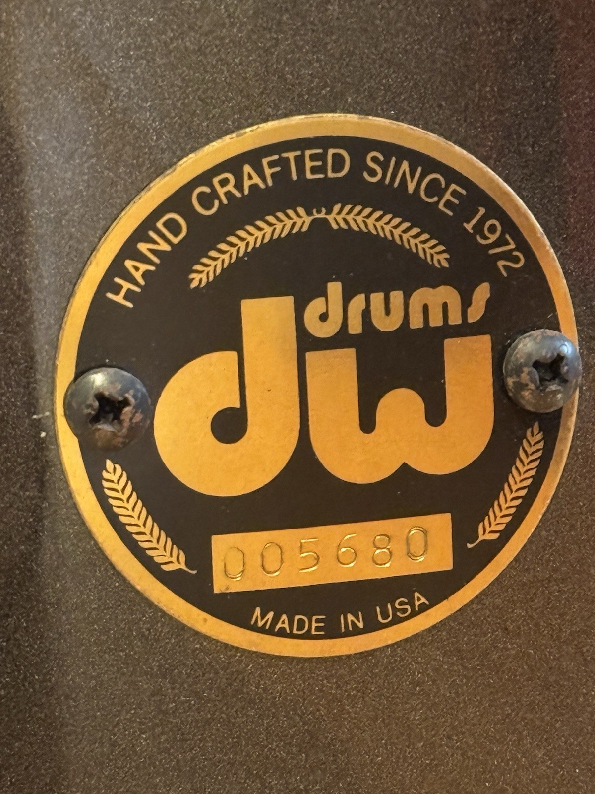 Tommy Lee Personally Owned & Used Signed DW Collector’s Series Snare Drum