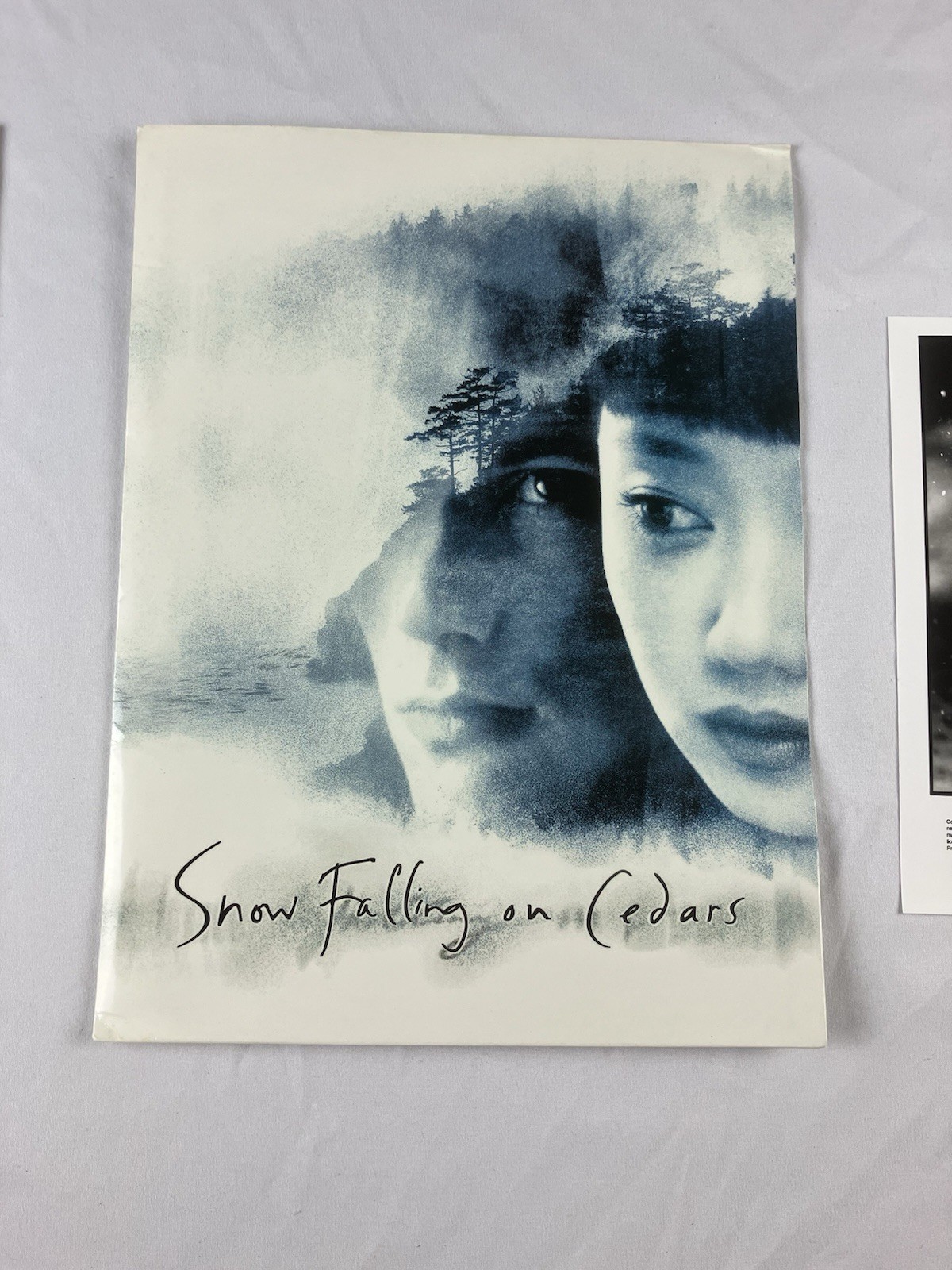 Press Kit SNOW FALLING ON CEDARS Movie 1999 Photo Production Booklet Ethan Hawke